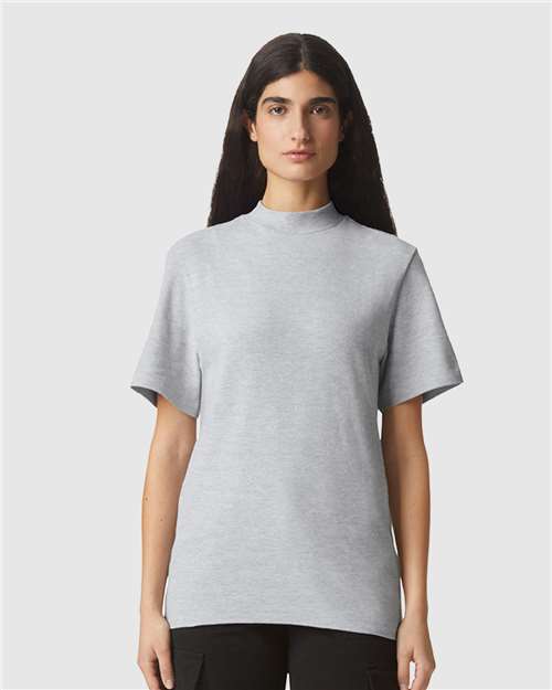 Pique Mockneck Tee